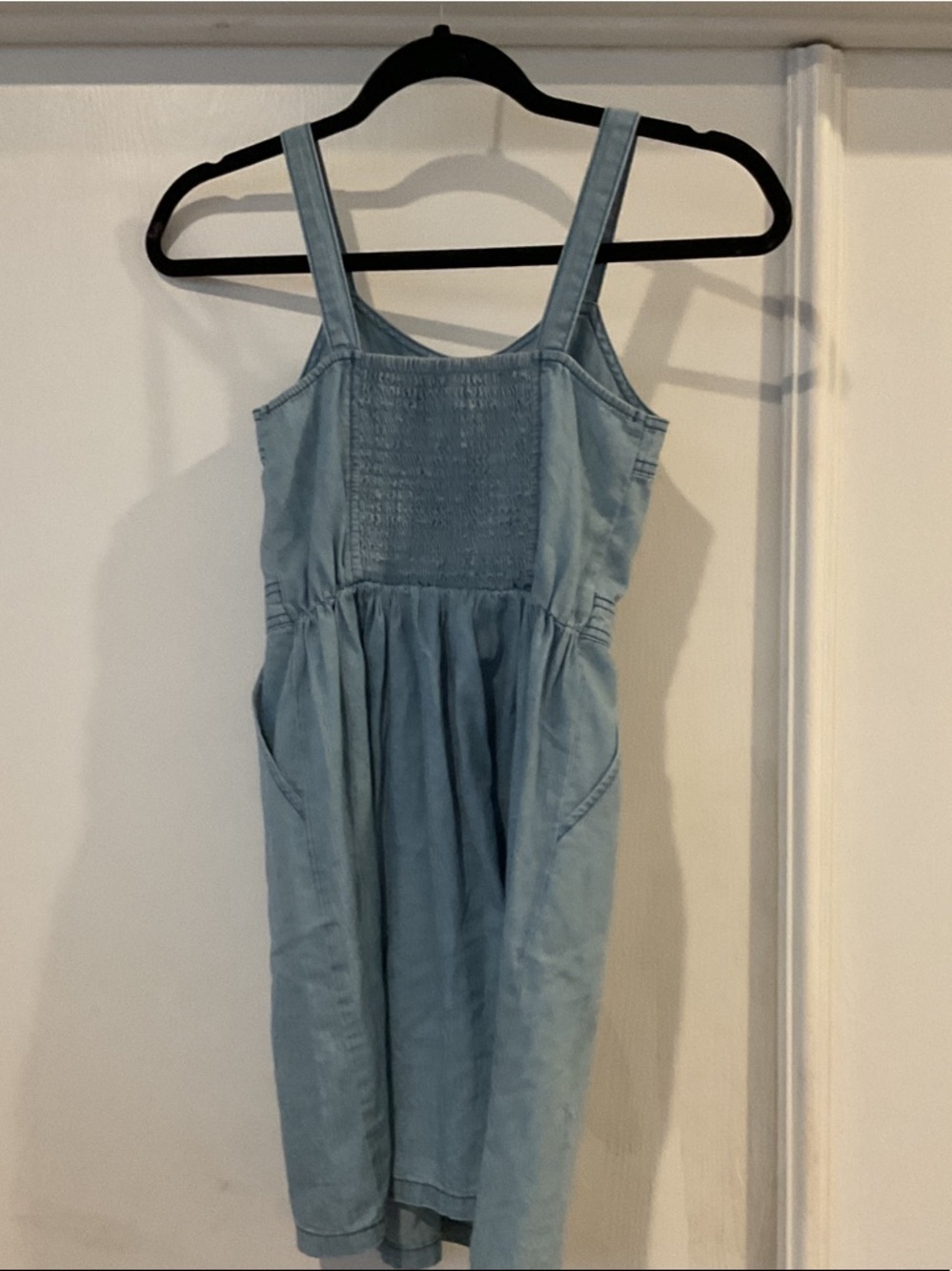 Guess Light Blue Denim Girls' Casual Sundress - Picture 3 of 3
